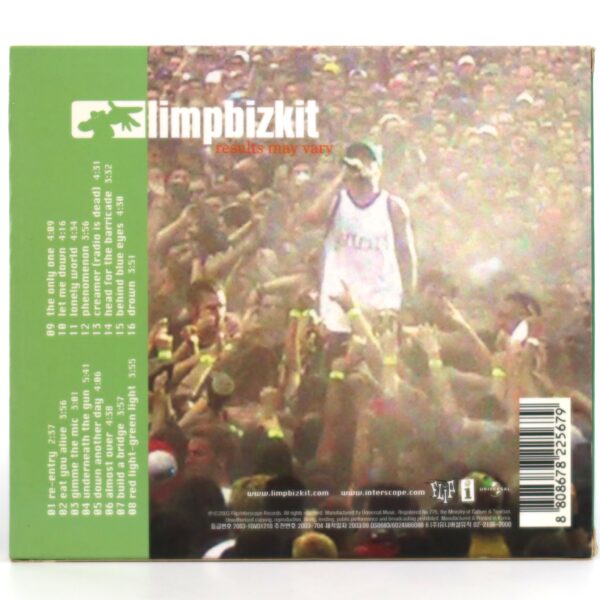 IMG_6884 Limp Bizkit - Results May Vary Korean Album CD + DVD Set Korea