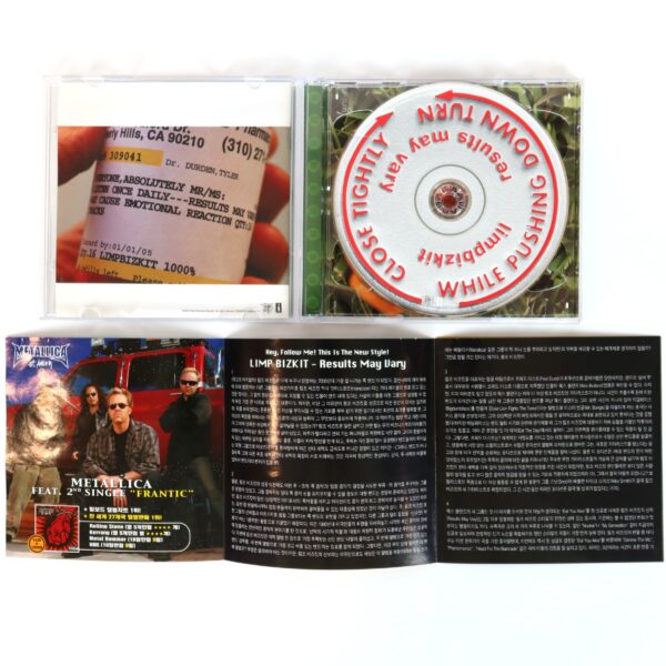 IMG_6892 Limp Bizkit - Results May Vary Korean Album CD + DVD Set Korea