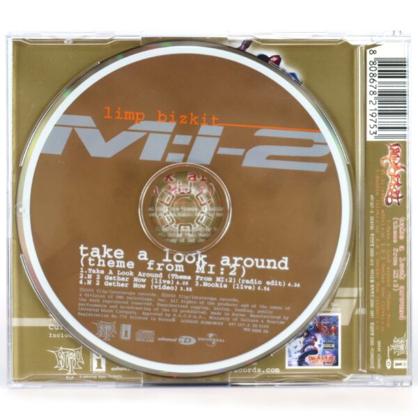 Limp Bizkit - Take A Look Around (Theme From MI:2) Korean Single Album CD Korea