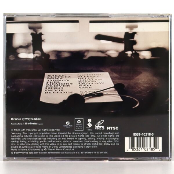 Metallica - S&M Korean VCD Video CD Korea