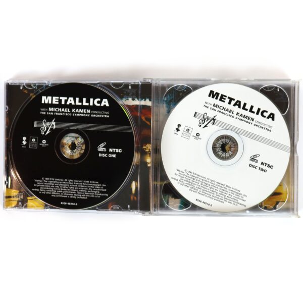 Metallica - S&M Korean VCD Video CD Korea