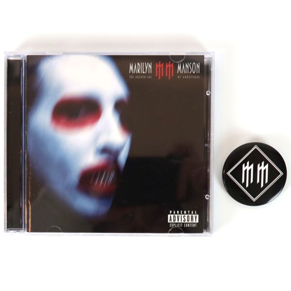 IMG_6950 Marilyn Manson - The Golden Age Of Grotesque Album + Pin CD Korea