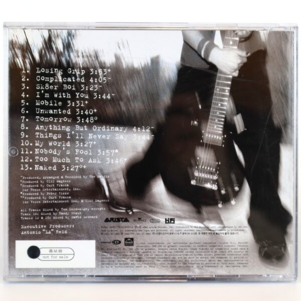 IMG_7025 Avril Lavigne - Let Go Korean Album Promo CD Korea