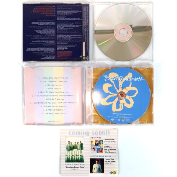 IMG_7037 Britney Spears - ...Baby One More Time Korean Album + Single CD Set Korea