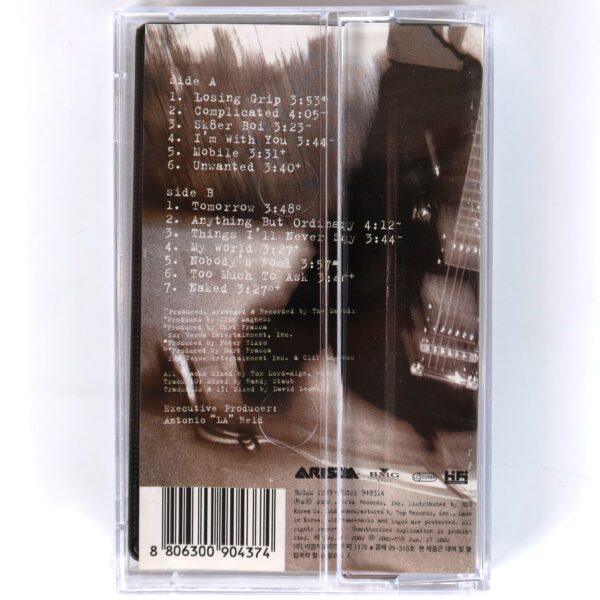 IMG_7077 Avril Lavigne - Let Go Album Korean Cassette Tape Korea 2003