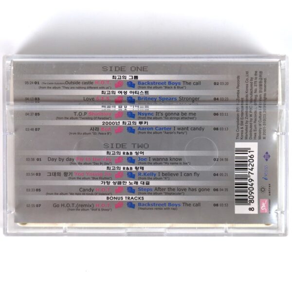 IMG_7082 Top & Top – SM vs Jive – K-Pop & International Compilation Cassette Tape