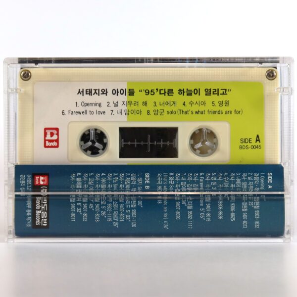 IMG_7161 Seo Taiji And Boys – ’95 Taijiboys Concert Album Cassette Tape K-Pop 1995