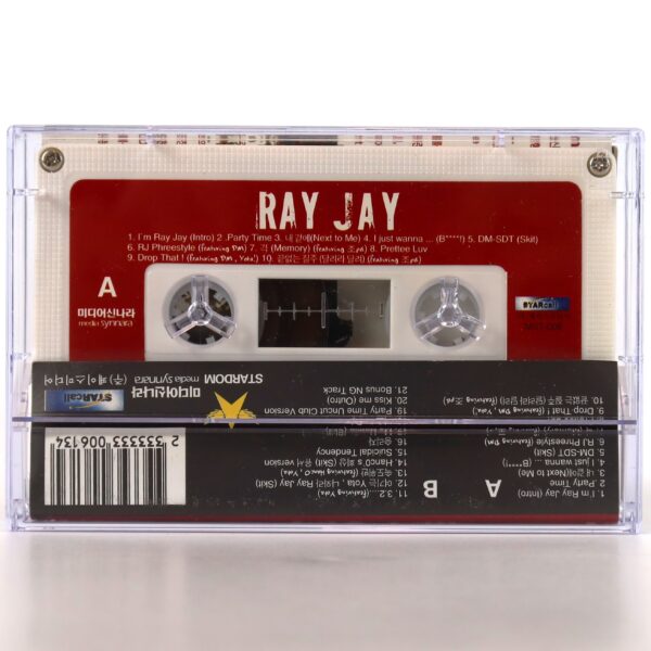 IMG_7178 Ray Jay – Human Victory Album Cassette Tape Korean Hip Hop 2000