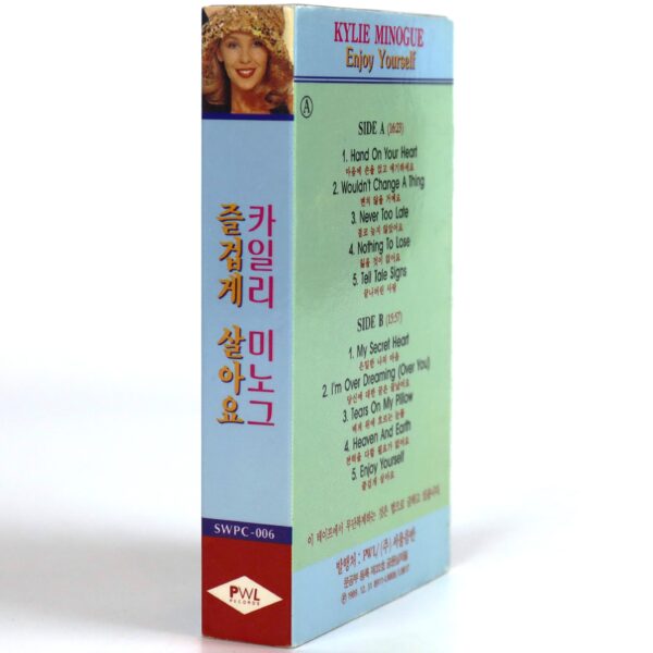 IMG_7188 Kylie Minogue - Enjoy Yourself Album Korean Cassette Tape Korea