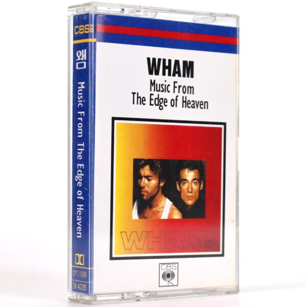 IMG_7205 Wham! - Music From The Edge of Heaven Album Korean Cassette Tape Korea 1997