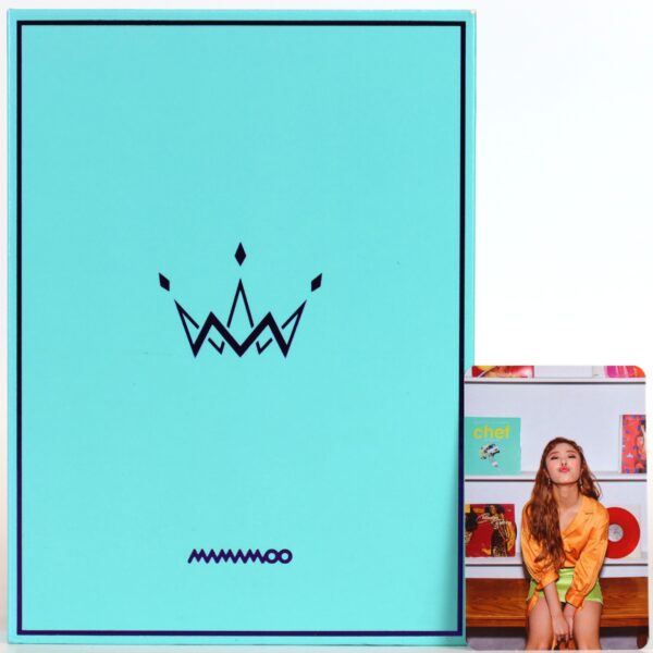 Mamamoo - Purple [B. Ver] Mini Album CD Wheein Photocard K-Pop 2017