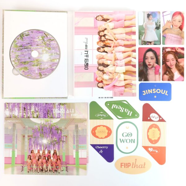 Loona - Flip That [D Ver.] 5th Mini Album Signed Autographed CD Promo 2022