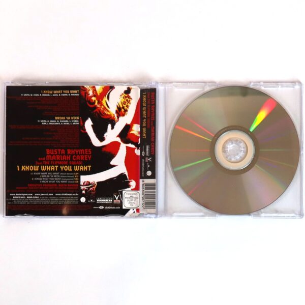 Busta Rhymes and Mariah Carey - I Know What You Want Korean Single CD Korea