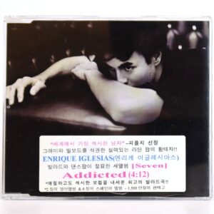 Enrique Iglesias - Addicted Single Album Promo CD Korea EU