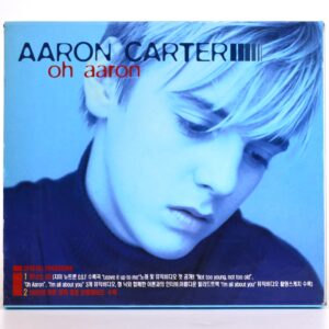 Aaron Carter - Oh Aaron Korean Album CD + VCD Bundle Korea