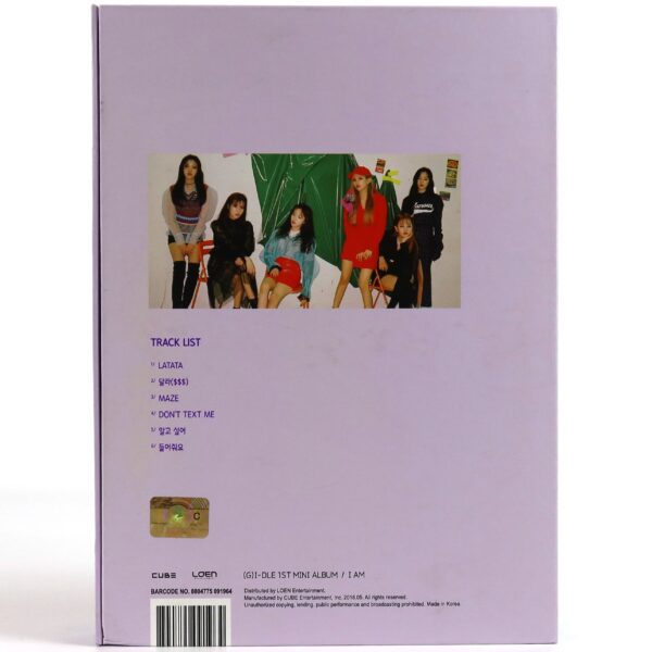 (G)I-DLE – I Am 1st Mini Album CD No PC Gidle 2018 [damage, read] 1
