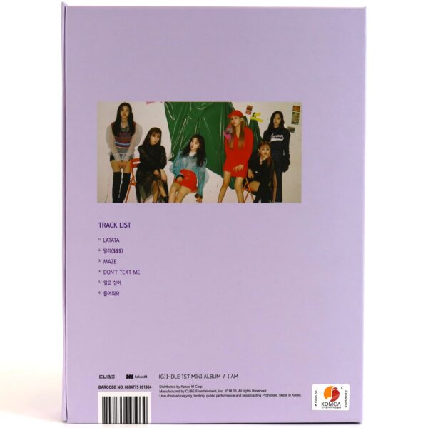 (G)I-DLE – I Am 1st Mini Album CD No PC Gidle 2018 [damage, read] 2