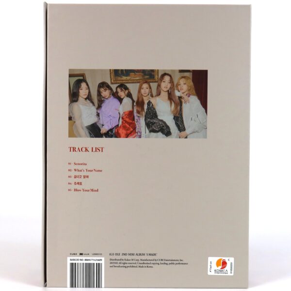 (G)I-DLE - I Made 2nd Mini Album CD No Photocards 2019 Gidle [read]