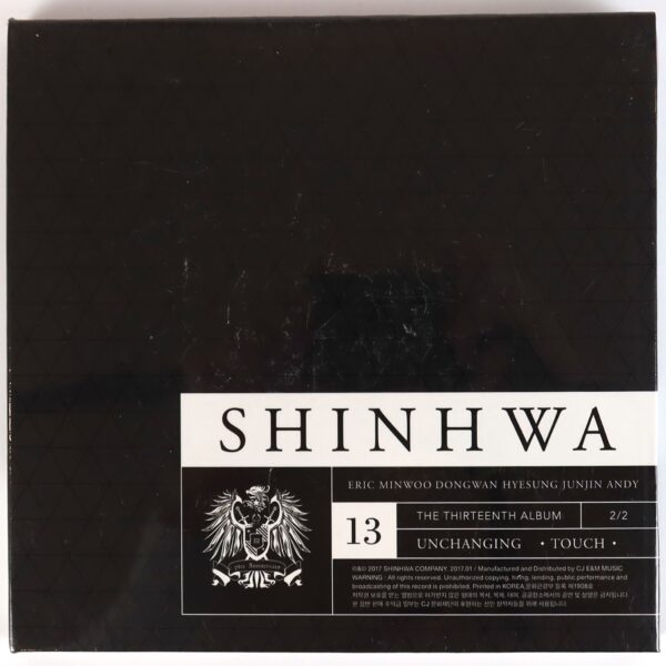 Shinhwa - Unchanging 13th Album Sealed CD K-Pop 2017