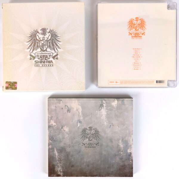 Shinhwa - The Return 10th Album CD K-Pop 2012 14th Anniversary [big case]