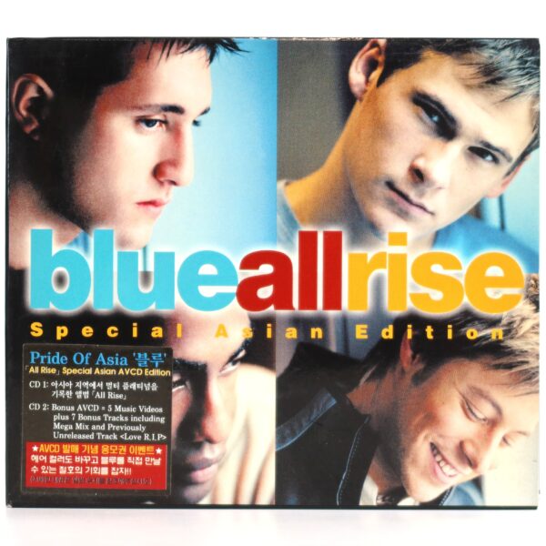 Blue - All Rise Special Asian Edition Korean Album CD + VCD Bundle Korea