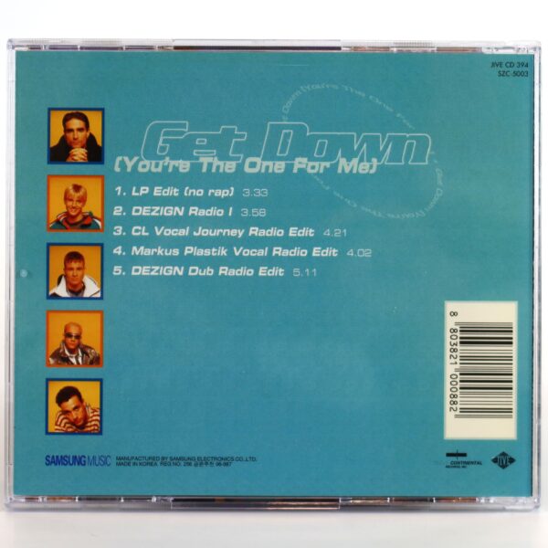 Backstreet Boys - Get Down Korean Single CD + Postcard Set Korea