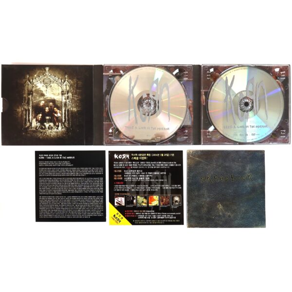 IMG_7686 Korn - Take A Look In The Mirror Korean Album CD + DVD Set Digipak Korea