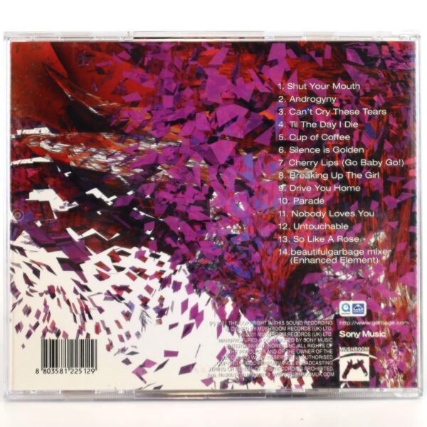 Garbage - Beautiful Garbage Korean CD Album Korea