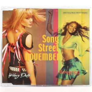 Hilary Duff & Beyonce Cover November 2003 Sony Street Music Sampler CD Korea