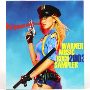 Hot Action Cop Cover Warner Music Rock 2003 Sampler CD Lillix Mini Poster