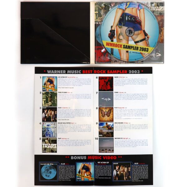Hot Action Cop Cover Warner Music Rock 2003 Sampler CD Lillix Mini Poster
