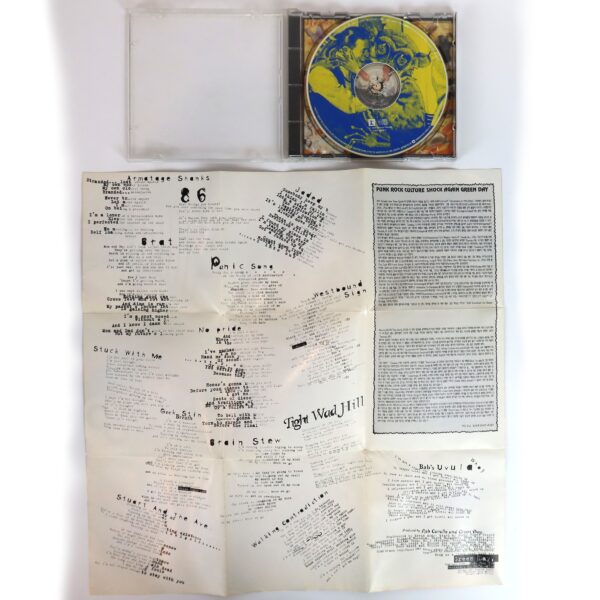 Green Day - Insomniac Korean Album CD Korea