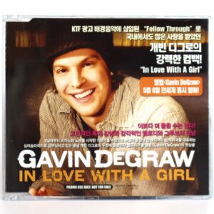 Gavin Degraw - In Love With A Girl Korean Promo Single CD Korea
