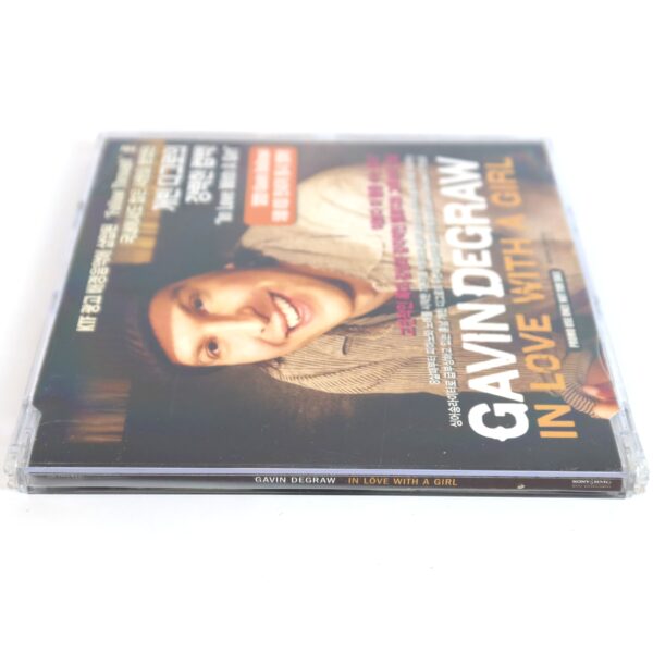 Gavin Degraw - In Love With A Girl Korean Promo Single CD Korea