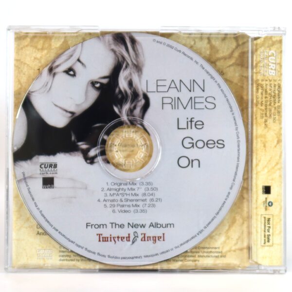 Leann Rimes - Life Goes On Korean Single Promo CD Korea