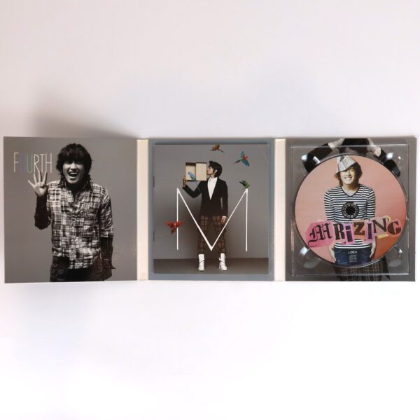 M - Rizing Album CD K-Pop 2008 Lee Min Woo Shinhwa