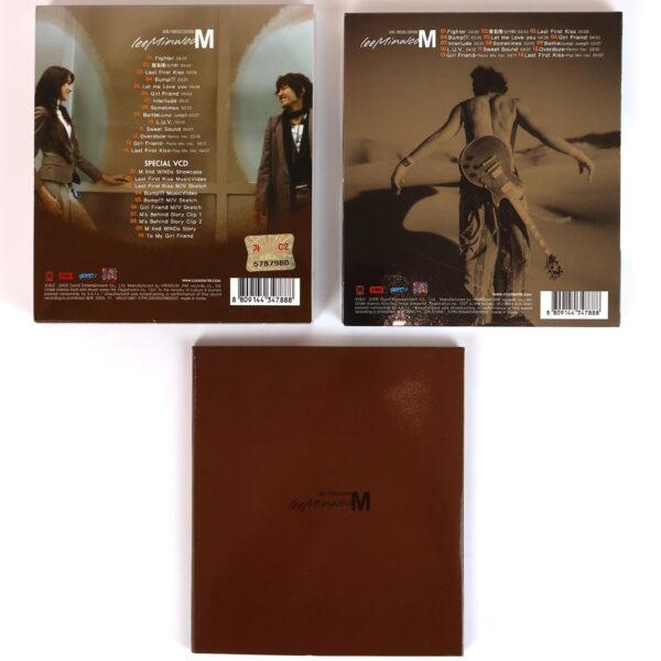 IMG_7835 M - Girl Friend Edition Album CD + VCD K-Pop 2005 Lee Min Woo Shinhwa