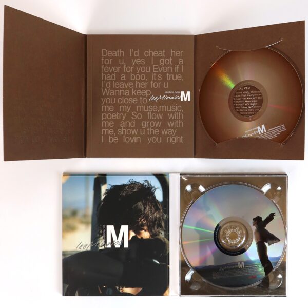 IMG_7836 M - Girl Friend Edition Album CD + VCD K-Pop 2005 Lee Min Woo Shinhwa