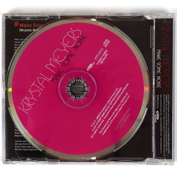 Krystal Meyers - Make Some Noise Korean Single Promo CD Korea