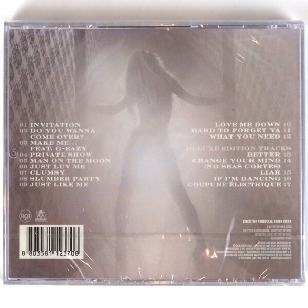 Britney Spears - Glory Album Korean Sealed CD Korea