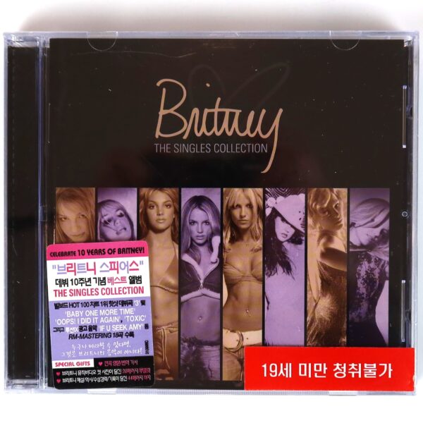 Britney Spears - The Singles Collection Album Korean Sealed CD Korea
