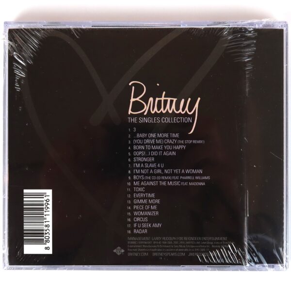 Britney Spears - The Singles Collection Album Korean Sealed CD Korea