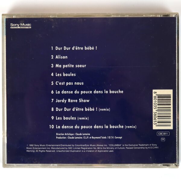 Jordy - Pochette Surprise Korean Album CD Korea