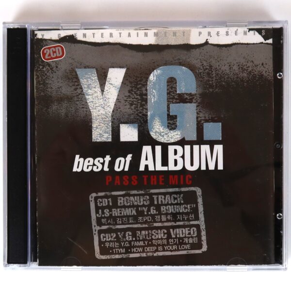 Y.G. Best Of Album CD + VCD 90s K-Pop 1999 YG Teddy 1TYM Jinusean