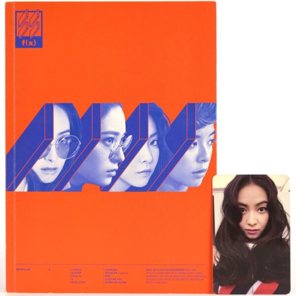 f(x) - 4 Walls [Victoria Ver.] Album CD + Victoria PC FX K-Pop 2015 [read]
