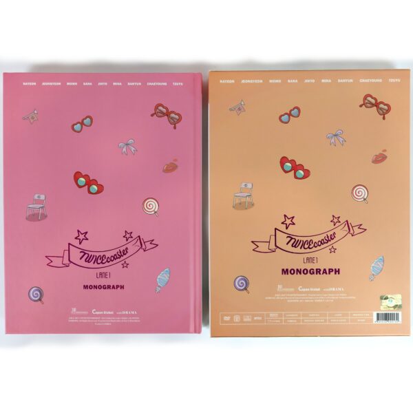 Twice - Twicecoaster: Lane 1 Monograph Photobook + DVD + Photocards 2017