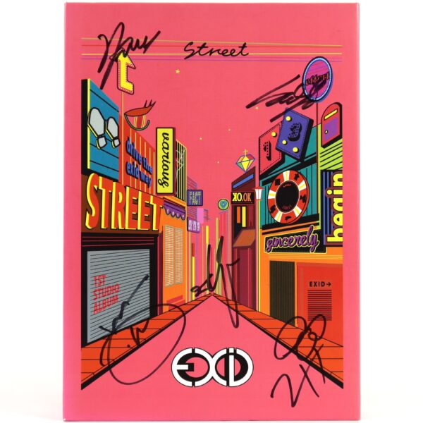 EXID - Street 1st Studio Album Signed Autographed CD Promo 2015 [read]