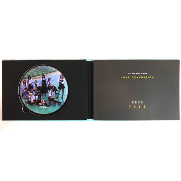 DIA - Love Generation 3rd Mini Album Signed Autographed CD Promo 2017