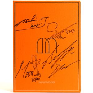 Mamamoo - Melting Album Signed Autographed Promo CD 2016