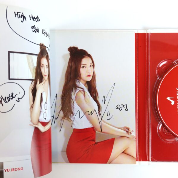 IMG_8218 Brave Girls - High Heels 3rd Mini Album Pages Signed + Messages Promo CD 2016